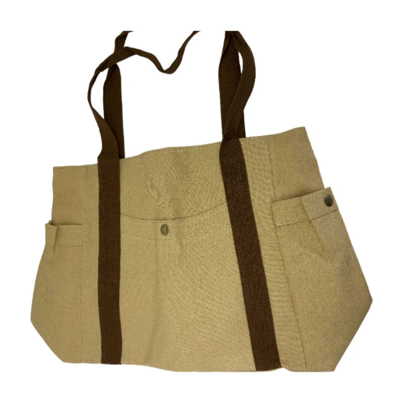 Large Capacity Canvas Tote  Shoulder Bag