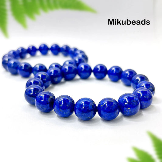 AAA Lapis Lazuli 12mm Smooth Round Stone 2