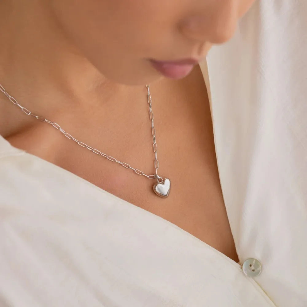 Cross-border Simple Sweet Love Pendant Necklace Jewelry