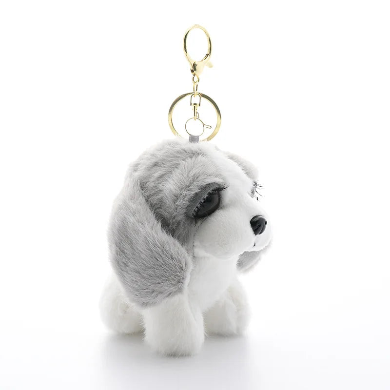 Big Eyes Long Eyelashes  Keychain Pendant Basset Pendant