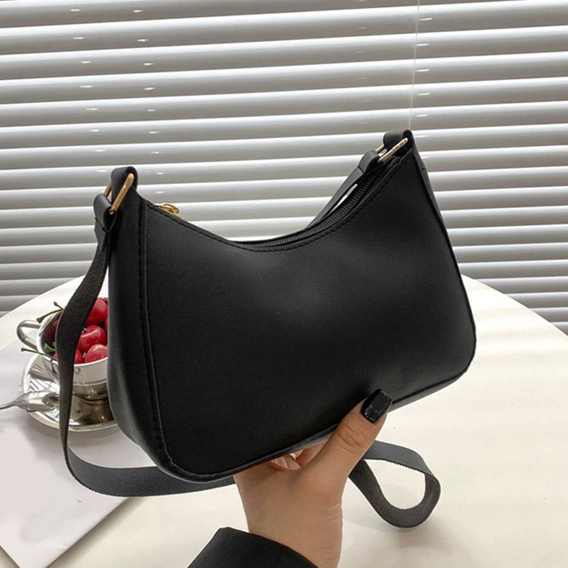 Leather Shoulder Underarm Fashion Handbags Hobos