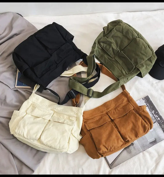 Vintage Ladies Casual Handbag Crossbody