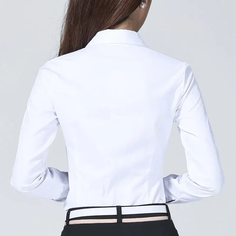 Women's Long Sleeve Shirt Cotton