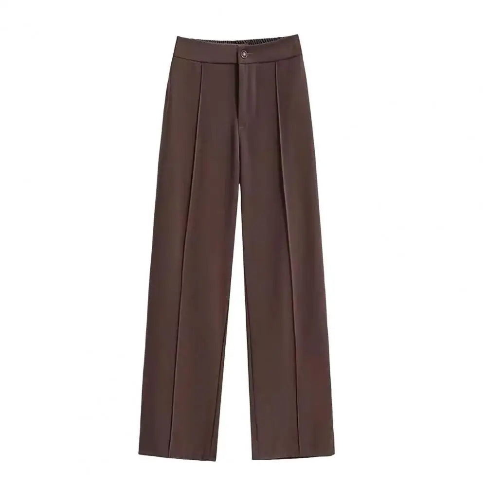 High Waist Pants Formal  Suit Trousers