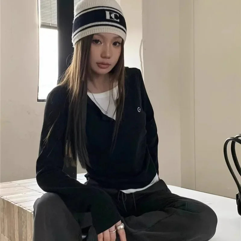 Winter Long Sleeves O-neck Tshirt For Women