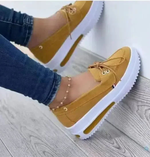 New Style Women Wedges Platform Sneakers