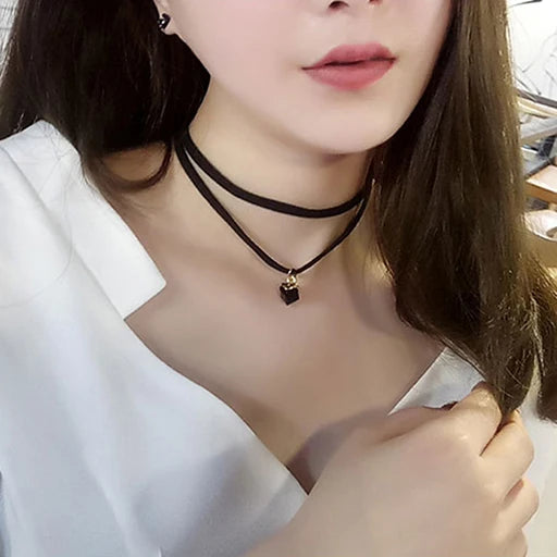 Black Velvet Choker Necklace  Sexy Lace Necklaces