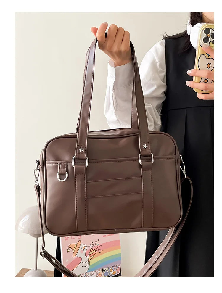 Leather Shoulder Bag Women Crossbody Bag