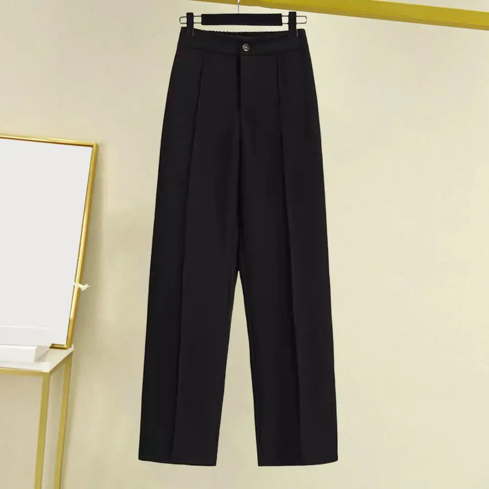 High Waist Pants Formal  Suit Trousers