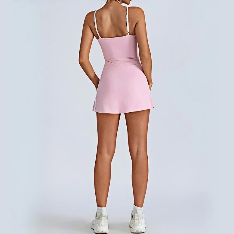 Tennis Skirt Sports Fitness High Elastic Breathable