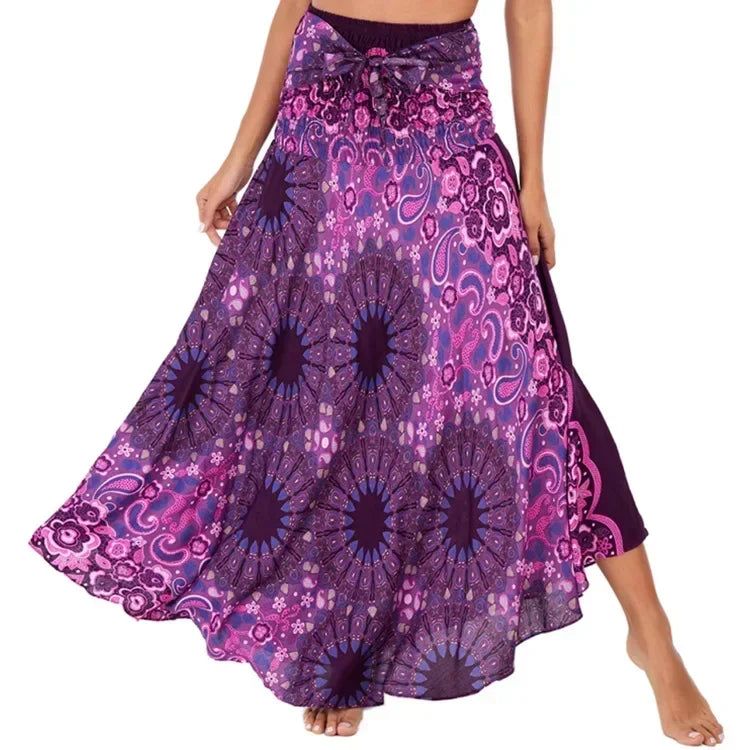 Long Skirts Boho Vintage