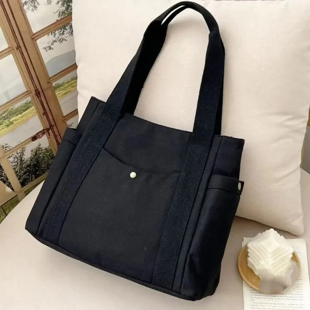 Large Capacity Tote Canvas Shoulder Bag