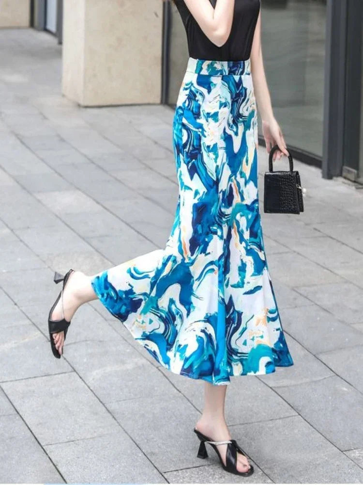 Tight High Waist Maxi Wrap Long Zipper