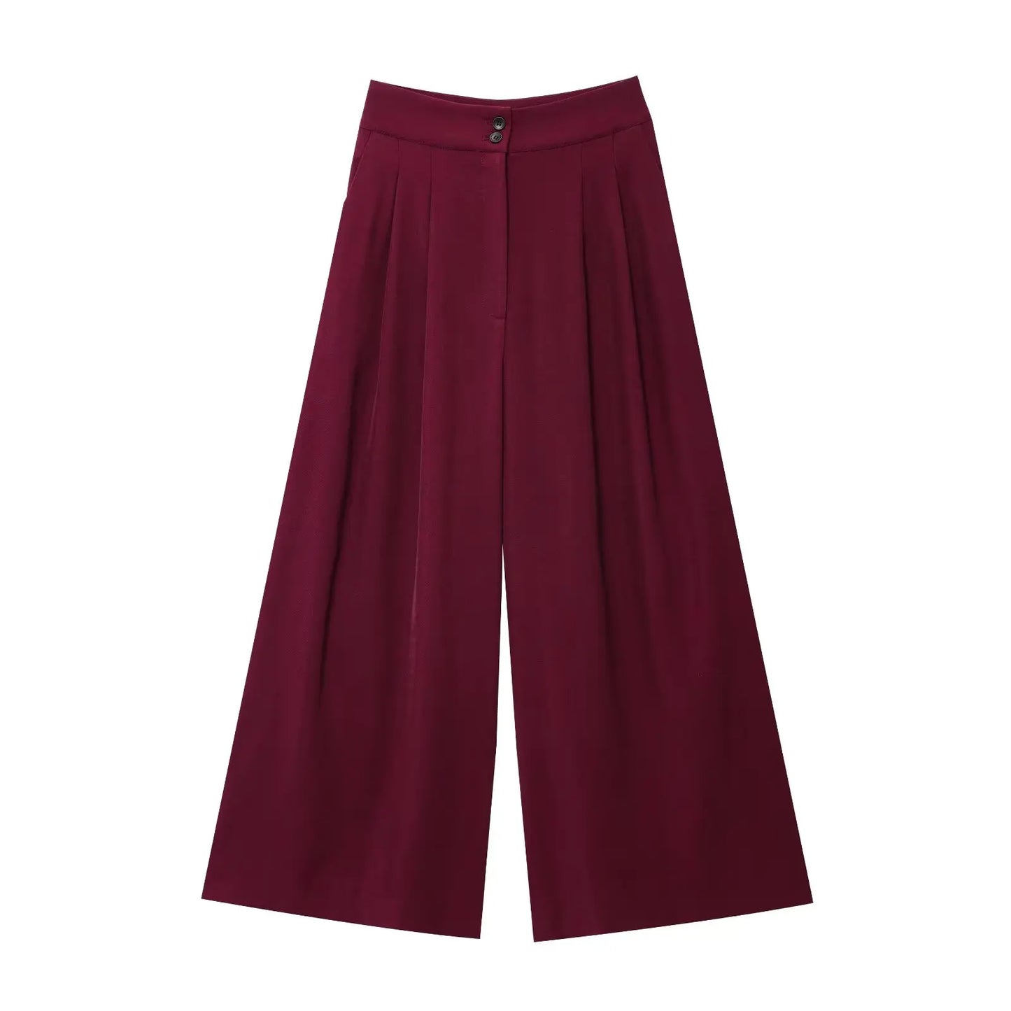 Trouser Suits Sleeveless V-Neck  2 Piece Set