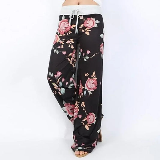Wide Leg Yoga Lounge Pajama Pants