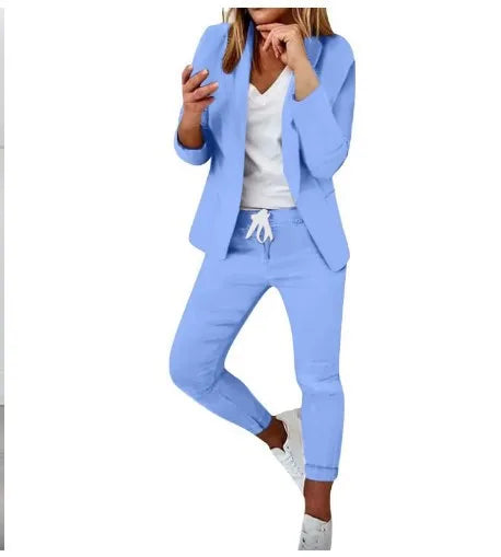 Two Pieces Sets Blazers Coat And Pants