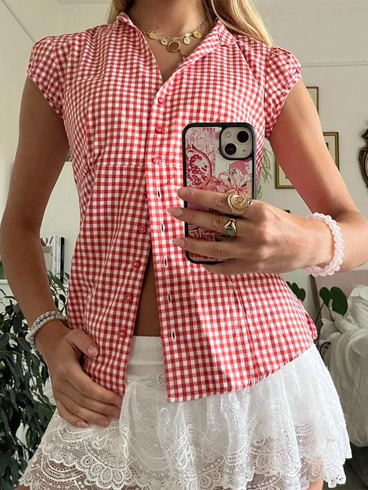 V-Neck Sleeveless Tank Top with Ruffle Hem