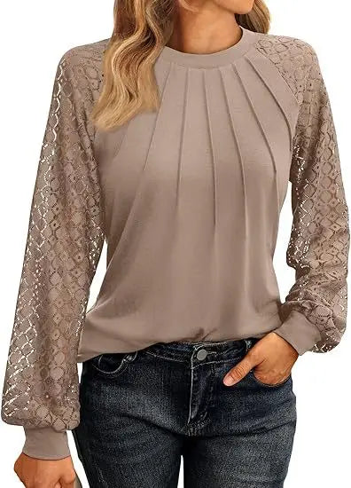 Solid Casual Loose Blouses