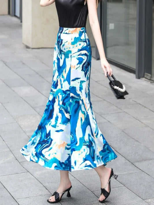 Tight High Waist Maxi Wrap Long Zipper