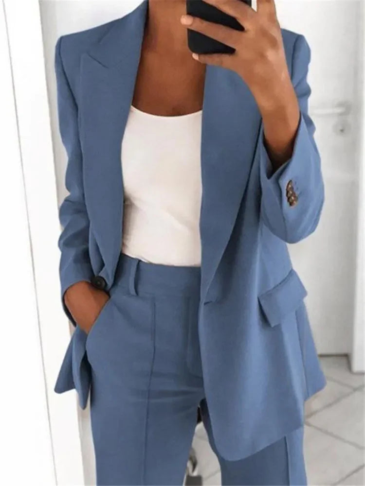 S-5XL Casual Long-sleeved  Plus Size Blazer