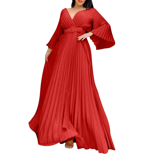 Plus Size Evening Dress Long Sleeves