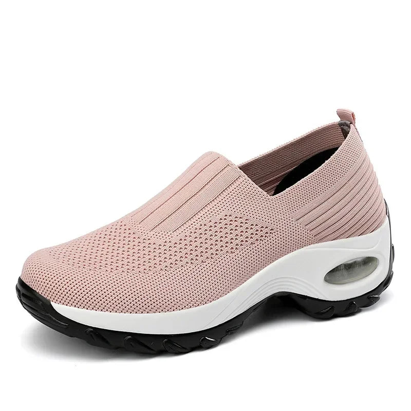 Slip-On Women Walking Shoes Orthopedic Diabetic