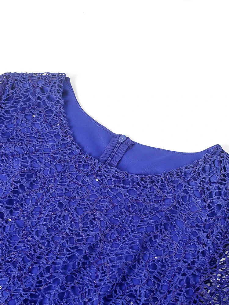 Evening Dresses Luxury Sequin Chiffon Long Dress