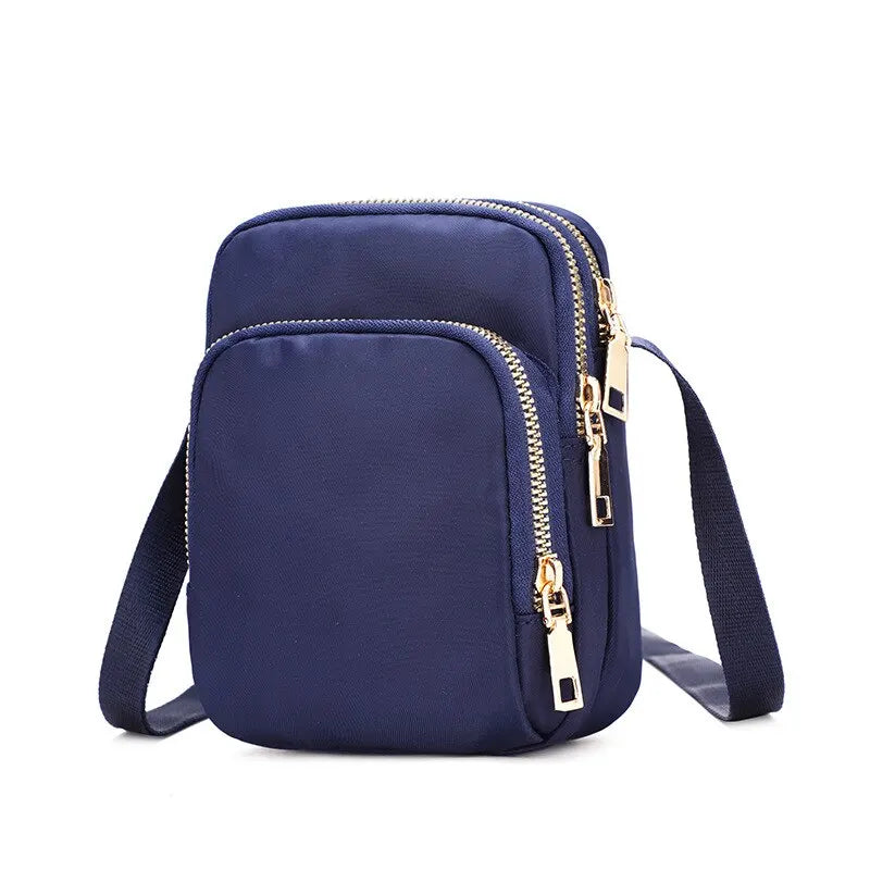 Waterproof Shoulder Bag Crossbody Zipper Mobile Phone