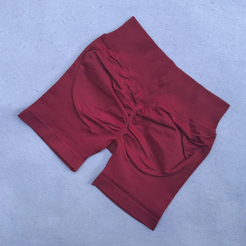 Yoga Set 2Pcs Padded Halter   Gym Shorts