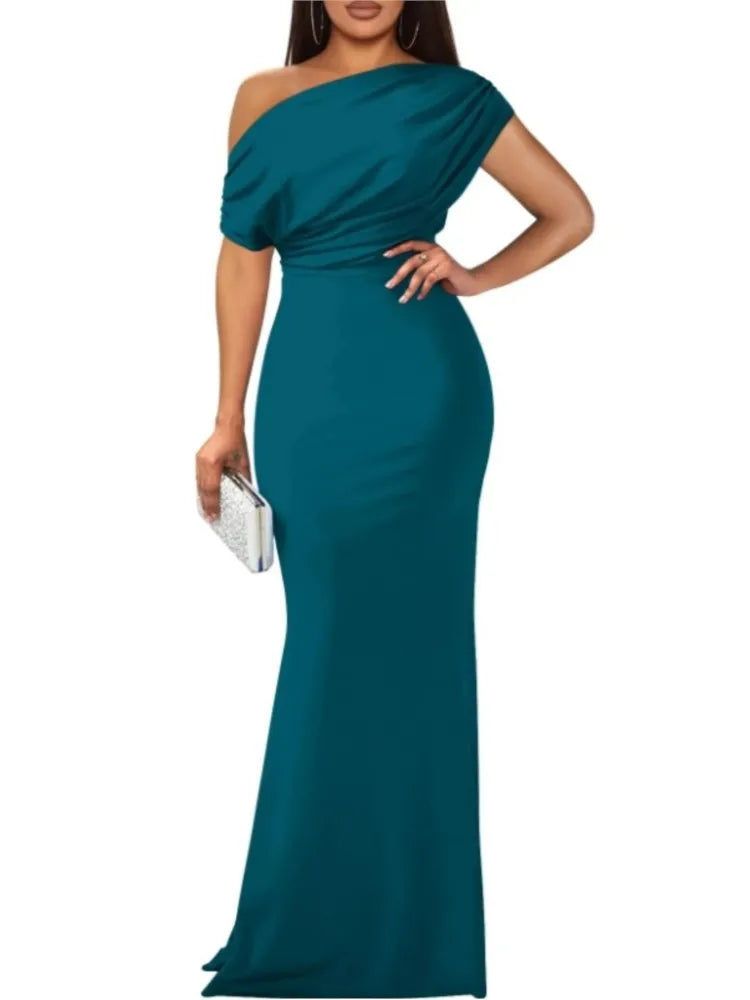 Sleeveless Off Shoulder Long Dresses Evening Dress
