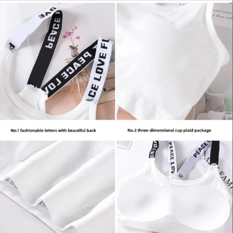 Sports underwear Yoga Fitness Seamless Crop Top