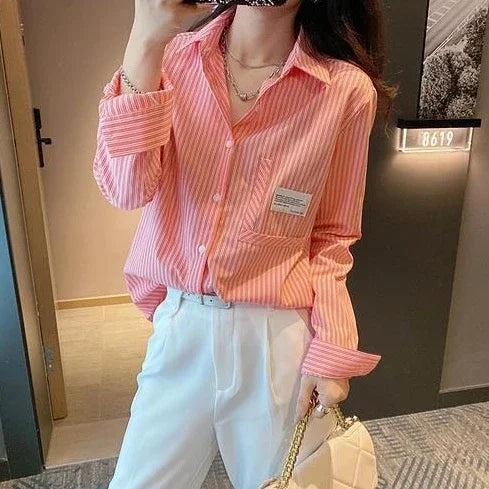 Blended Full Long Sleeve Shirts