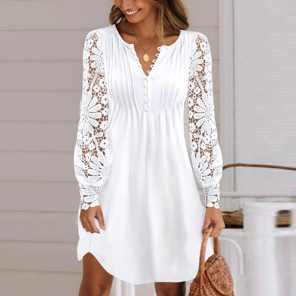 Lace Lady Long Sleeved Dress