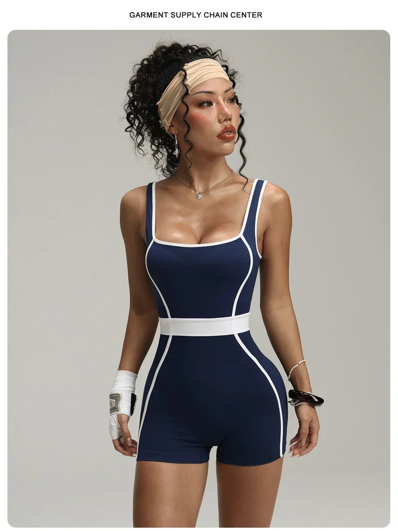 Tracksuit Seamless Yoga Jumpsuits One Piece  Bodysuit