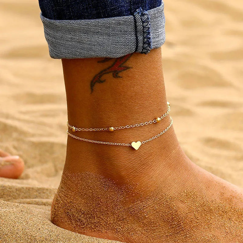 Sexy Anklet  Bracelet Cheville Barefoot Leg Chain