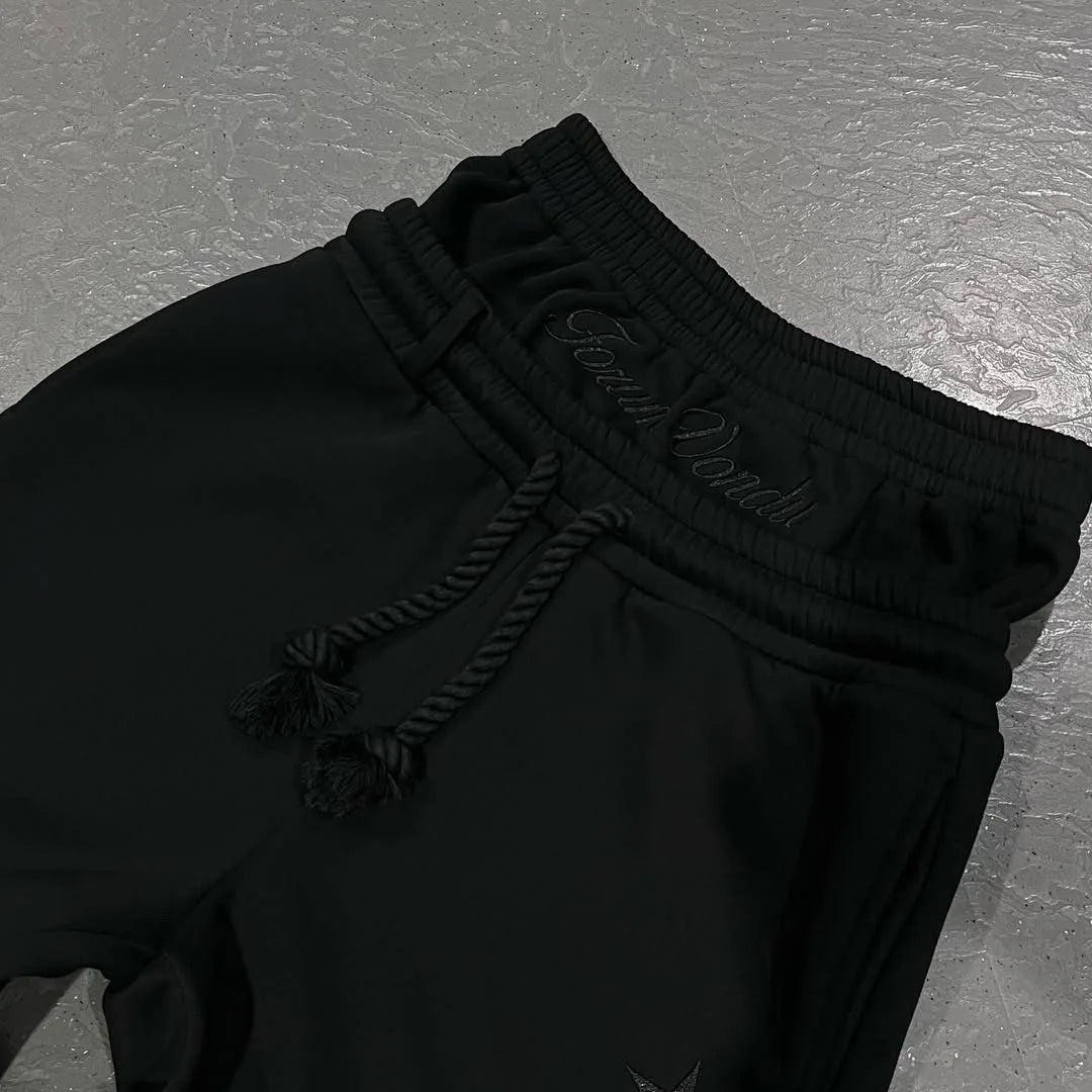 Loose Double Waisted Sweatpants