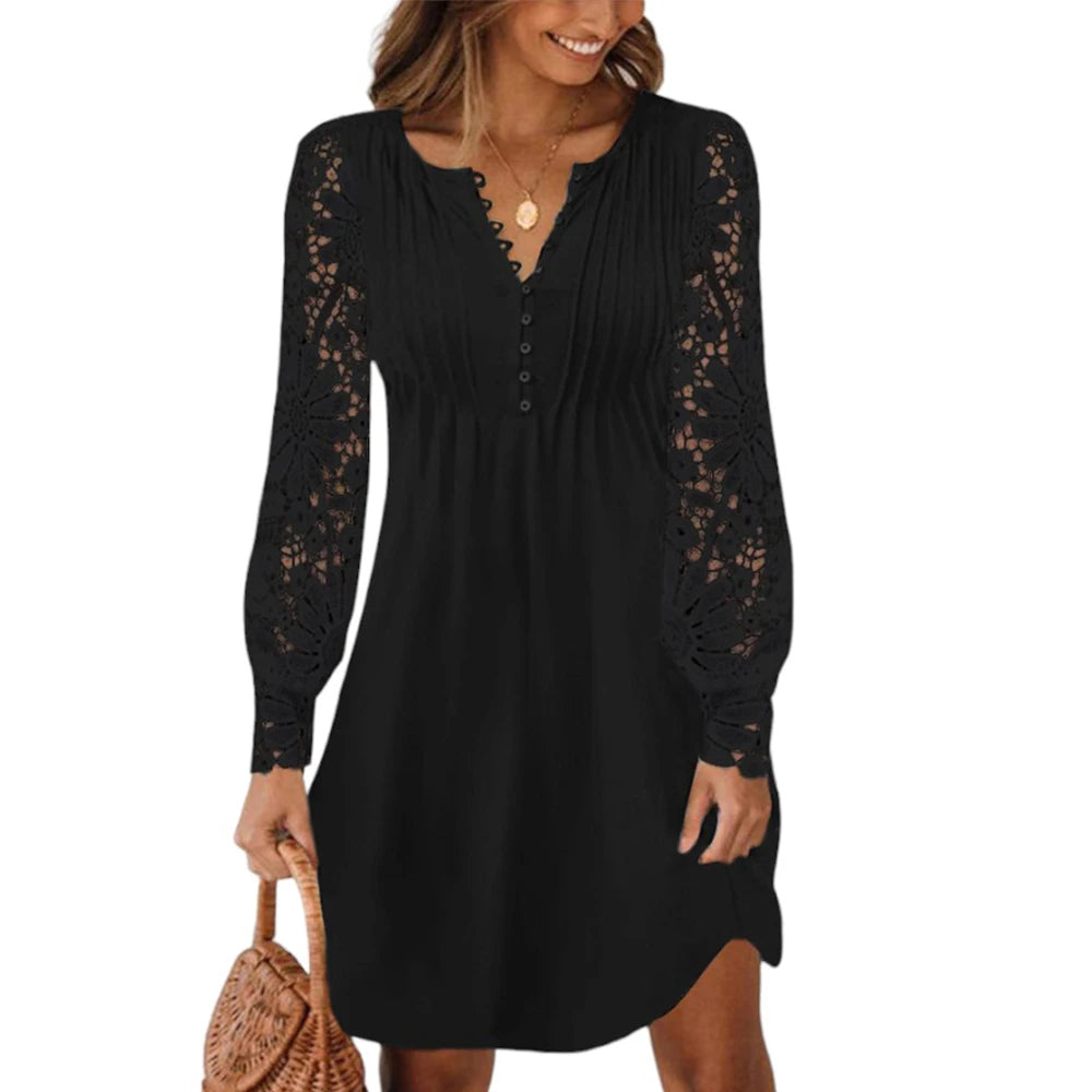Lace Lady Long Sleeved Dress