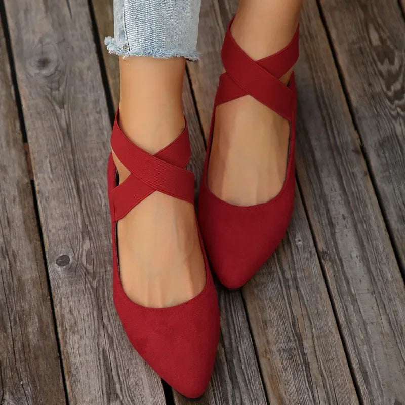 Black Flat Lightweight Ballet Shoes Size 36-43