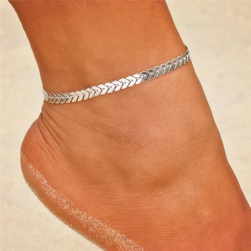 Sexy Anklet  Bracelet Cheville Barefoot Leg Chain