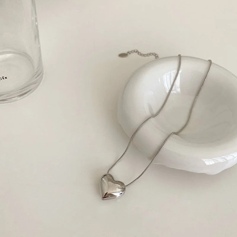 Cross-border Simple Sweet Love Pendant Necklace Jewelry