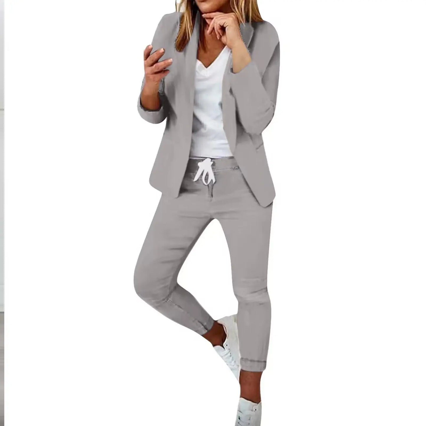 Two Pieces Sets Blazers Coat And Pants