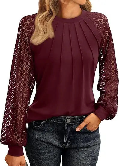 Solid Casual Loose Blouses