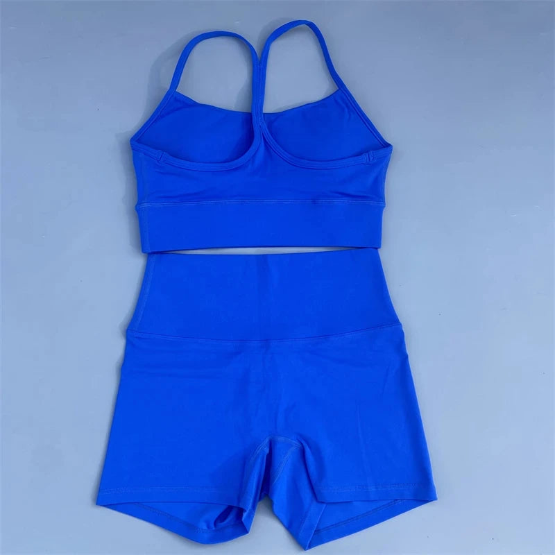 Yoga Set short Legging Sport Bra