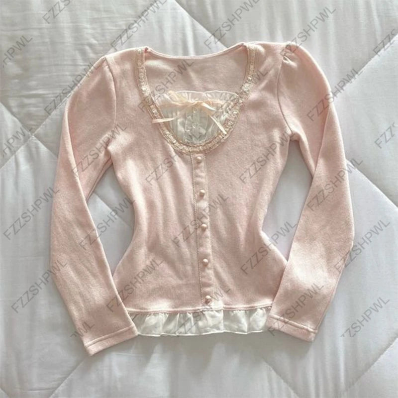 Flower Print Short Sleeve  Lace Sexy