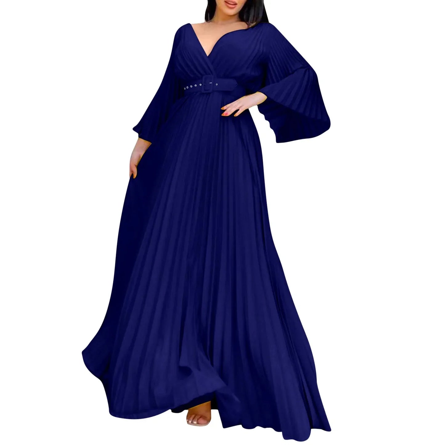 Plus Size Evening Dress Long Sleeves