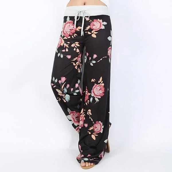 Wide Leg Yoga Lounge Pajama Pants