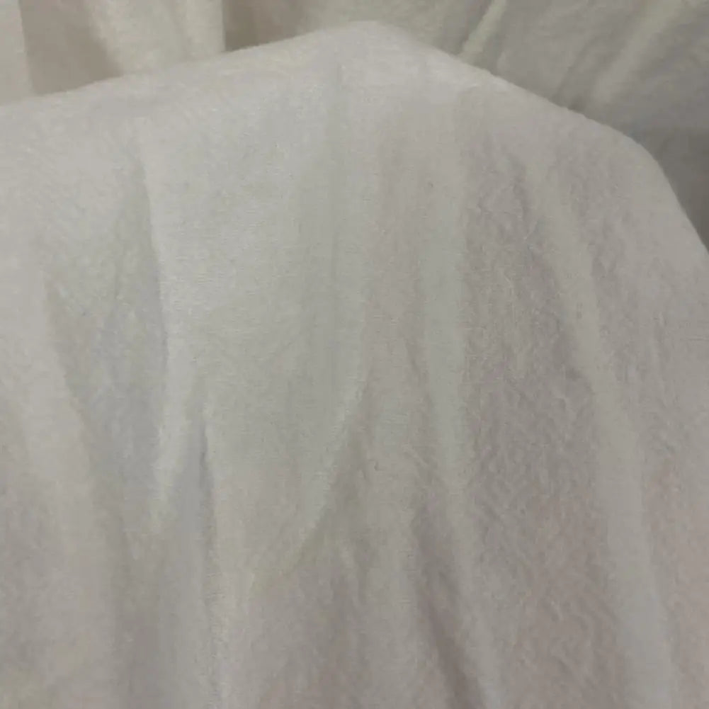 Elastic Waistband Drawstring Pockets Wide Leg Women Pants