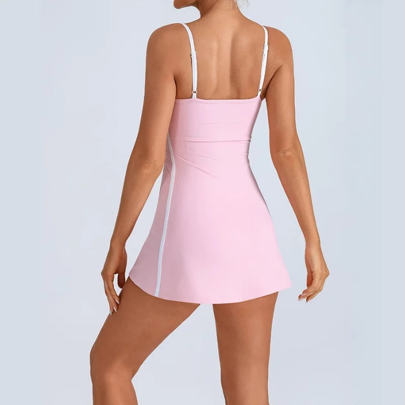 Tennis Skirt Sports Fitness High Elastic Breathable