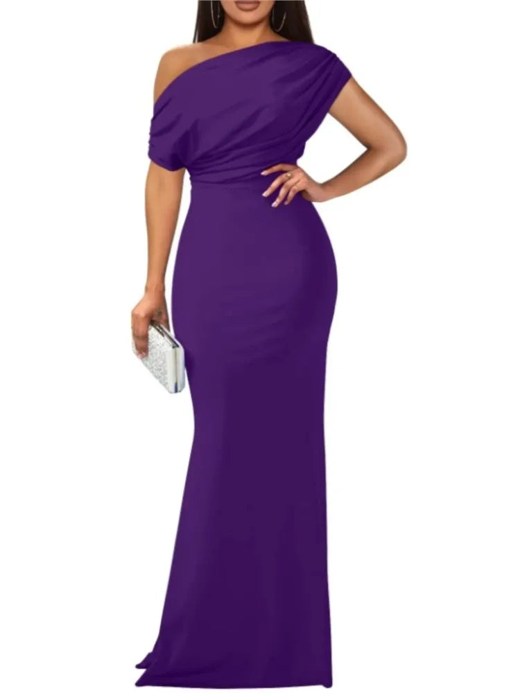 Sleeveless Off Shoulder Long Dresses Evening Dress