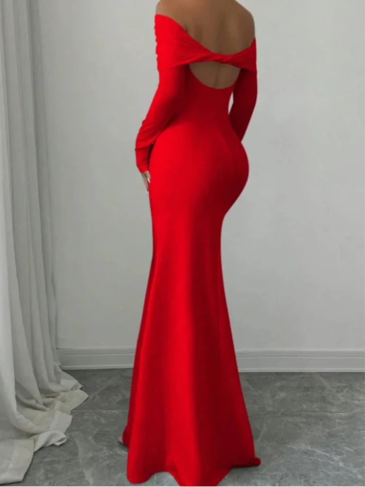 Sexy One Piece Collar Slim Fit High Waist